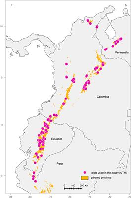 Fine-Scale Plant Richness Mapping of the Andean Páramo According to Macroclimate